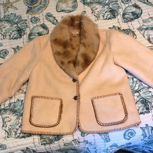Winter Short Coat by Coldwater Creek Size Lg